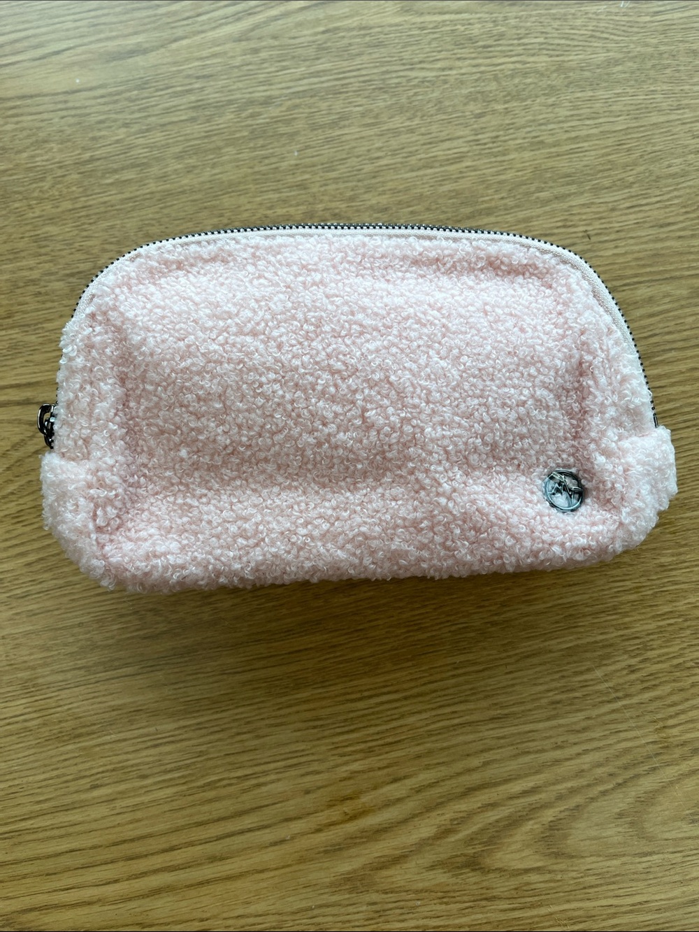 Pink Sherpa Belt Bag